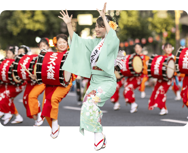 ミスさんさ踊り